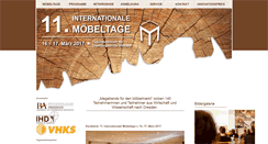 Desktop Screenshot of moebeltage.de