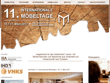 Tablet Screenshot of moebeltage.de